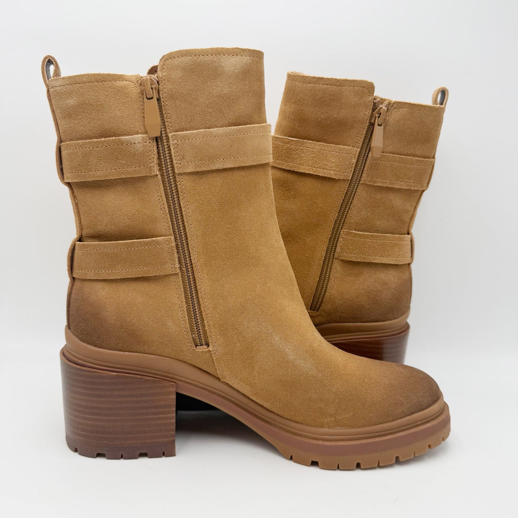 Naturalizer Women Trina Heeled Boots Size 10 M EU 41 Brown Suede NIB