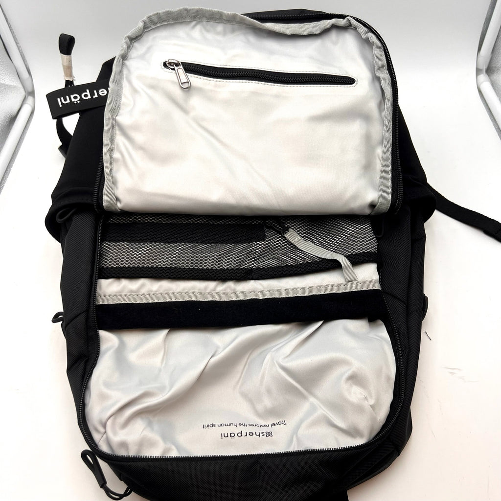 SHERPANI Camden Convertible 3 in 1 Tote Bag Travel Backpack One Size Black NWT