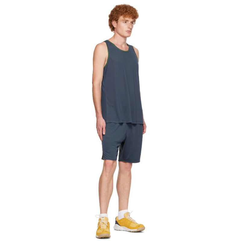 OUTDOOR VOICES Men's RecMesh Tank Top XS Blue Grey Dark Sky Sleeveless NWT