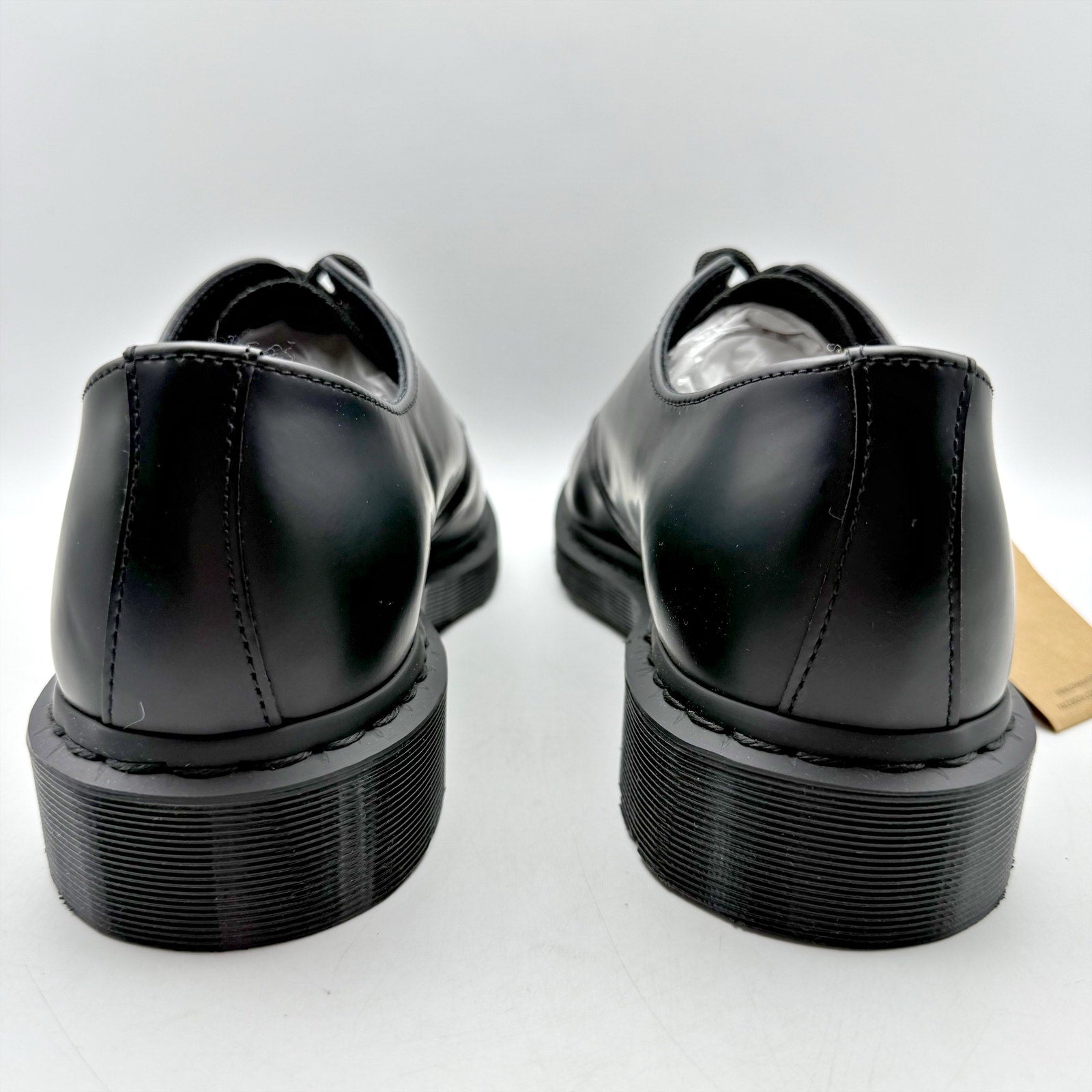 Dr. Martens 1461 Mono Smooth Oxford Shoes Mens 9 Womens 10 Black Leather NIB