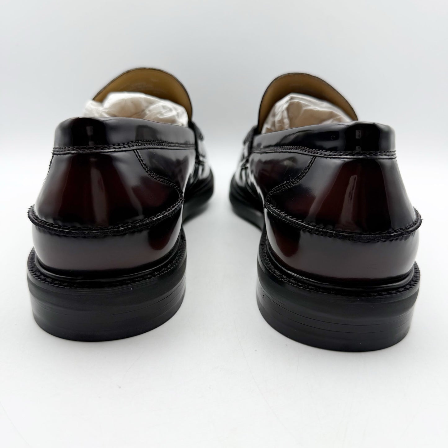 Cole Haan Mens Pinch Prep Penny Loafers US 10 M EU 43 Burgundy Leather NIB