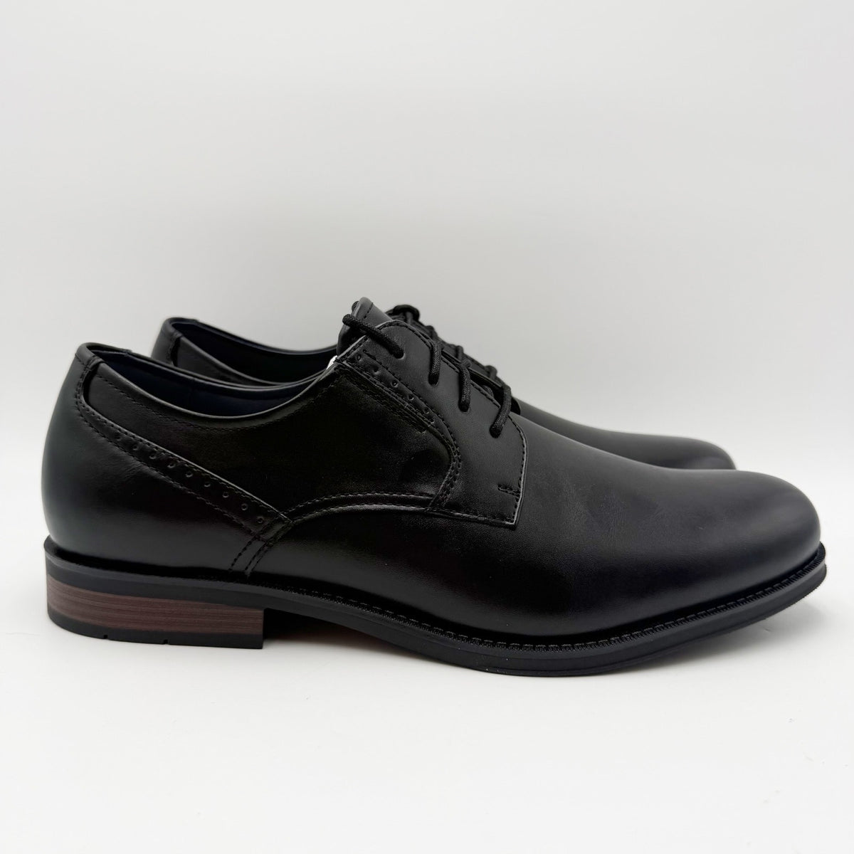 DOCKERS Mens Edgar Oxford Shoes Size 11 M Black Business Casual NIB