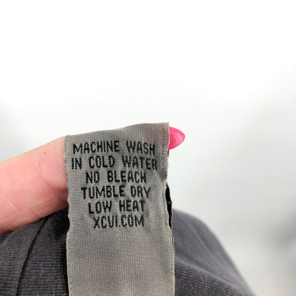 XCVI Women's Garni Crop Casual Pants Large Gray Nebulous Pigment Wide Leg NWT