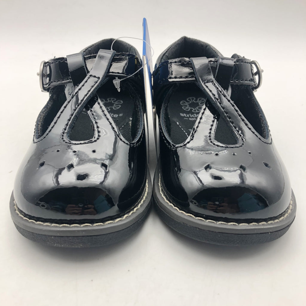 Stride Rite Girls SR Susie Mary Jane Flat Size 13 Toddler Shoes Black NIB