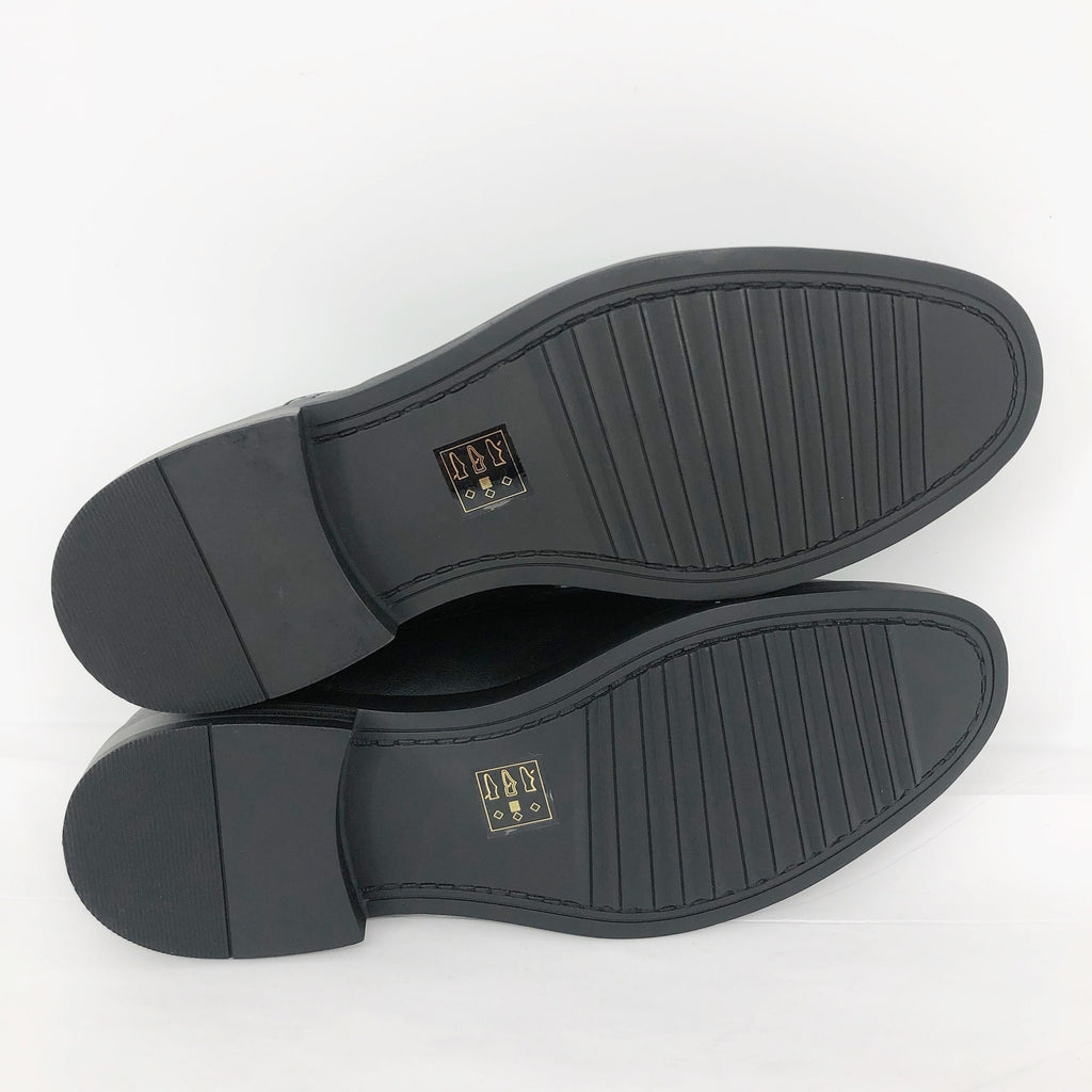 FAIRLANE & SONS Mens Feawin Flex Oxford Shoes 13 Black Leather Stitchfix NWOB