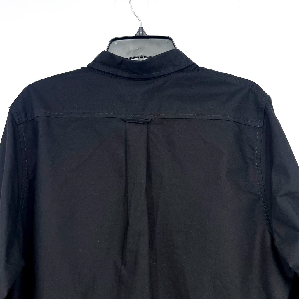 EVERLANE Women's The Must-Have Oxford Shirt Size 12 Black Oversized NWT