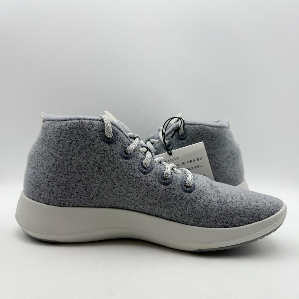 Allbirds Mens Wool Runner Mizzles Sneakers US 9 Medium Grey High Tops NWT