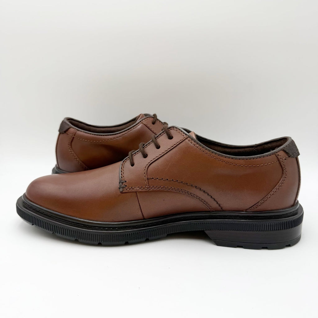 Clarks Mens Burchill Derby Dress Shoes Size 10.5 M Brown Leather NWOB