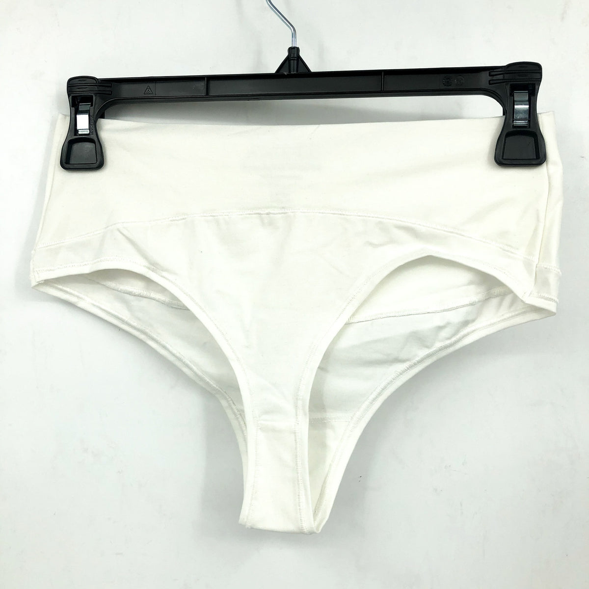 SPANX Women's Cotton Control Thong Medium White Tummy Shaping 40052R NWT