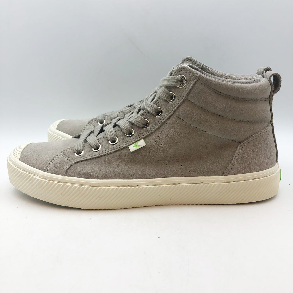 Cariuma OCA High Sneakers Womens 10.5 Mens 9 Cloud Grey Suede NIB