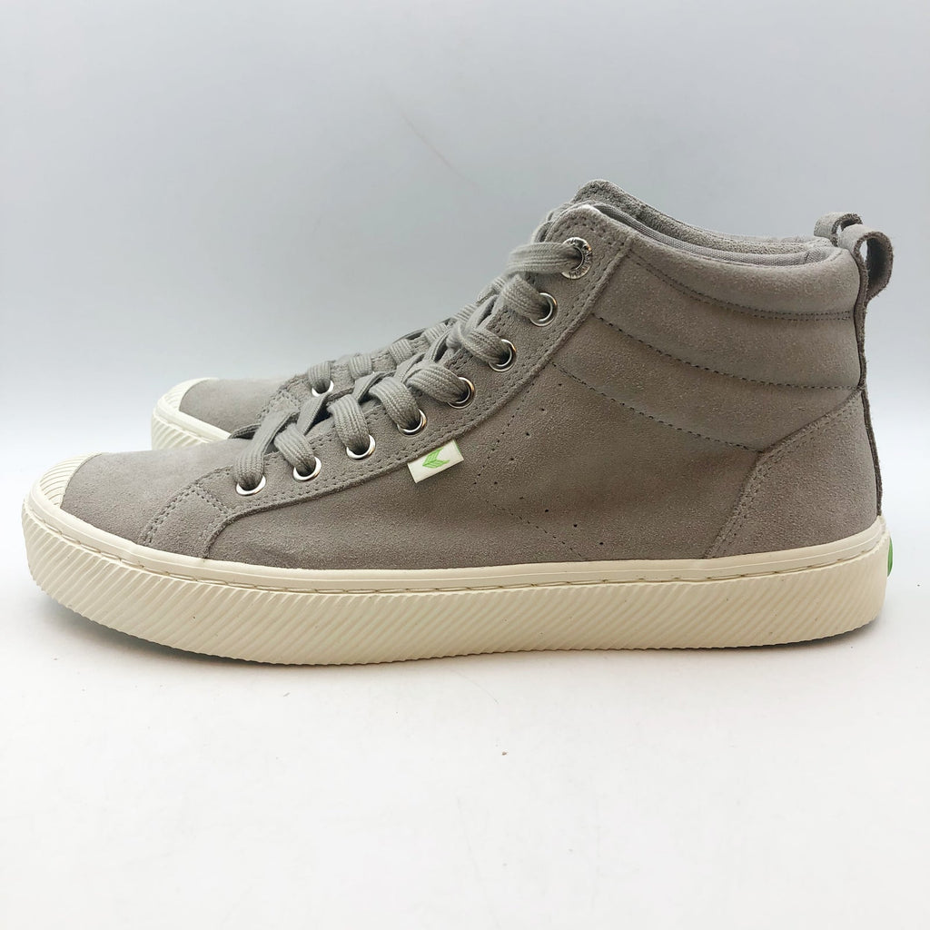 Cariuma OCA High Sneakers Womens 10.5 Mens 9 Cloud Grey Suede NIB