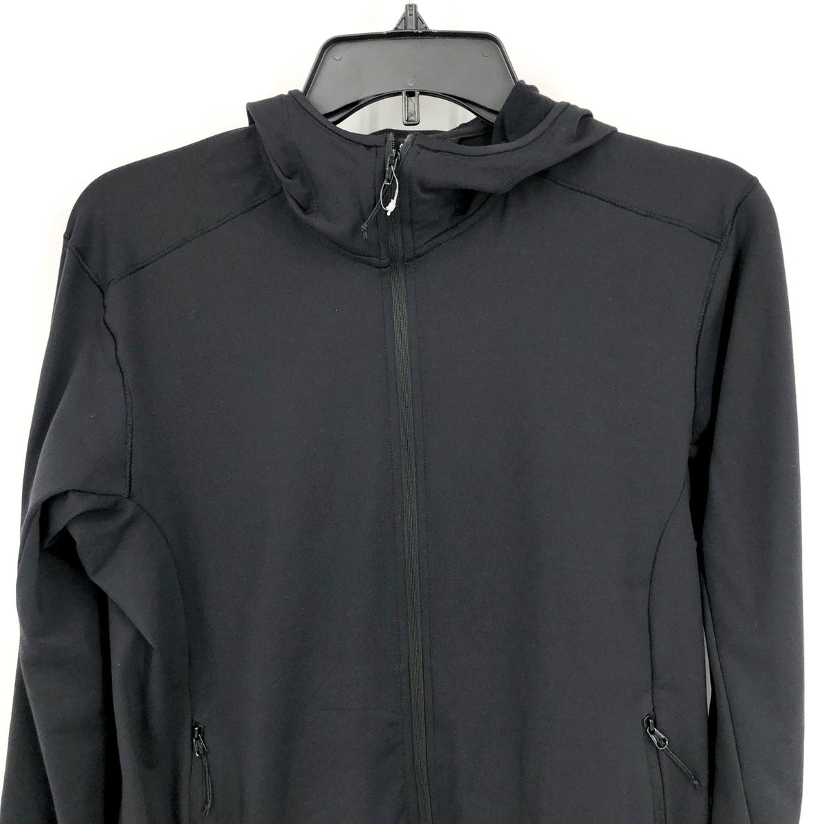 ARC'TERYX Women's Kyanite Lightweight Hoody Jacket Medium Black Full Zip NWOT