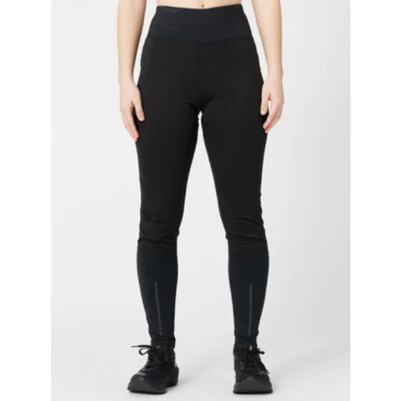 CRAFT Women's ADV Essence Wind Leggings Large Black Reflective Windproof NWT