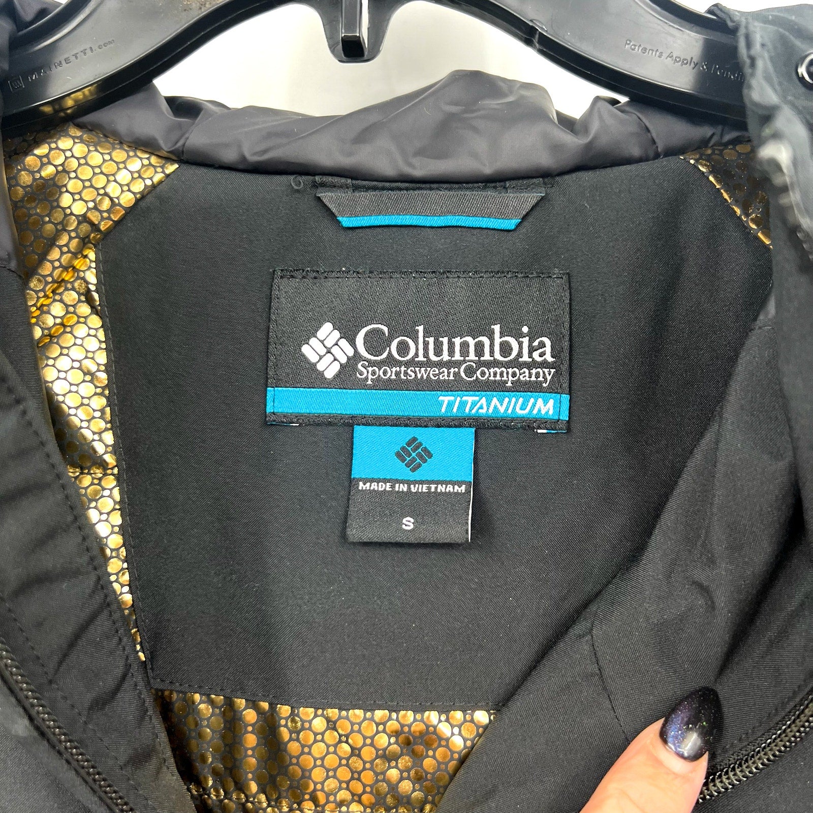 Columbia Mens Highland Summit II Jacket Small Black Waterproof Winter Coat NWT
