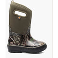 Bogs Kids Classic II Mid Boots Youth 3 Green Black Mossy Oak Waterproof NIB