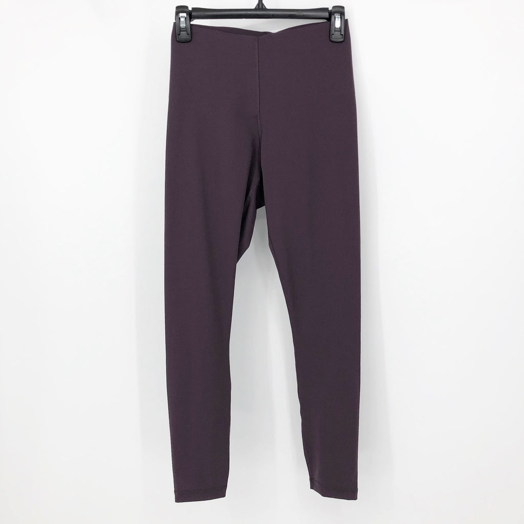 Everlane Womens The Perform Sculpt Legging Small Purple High Waist Eggplant NWT