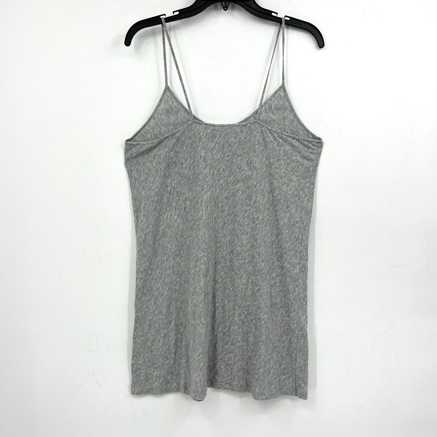 SKIN ORGANIC Womens Essential Camisole Tank Small Medium Heather Grey V Neck NWT
