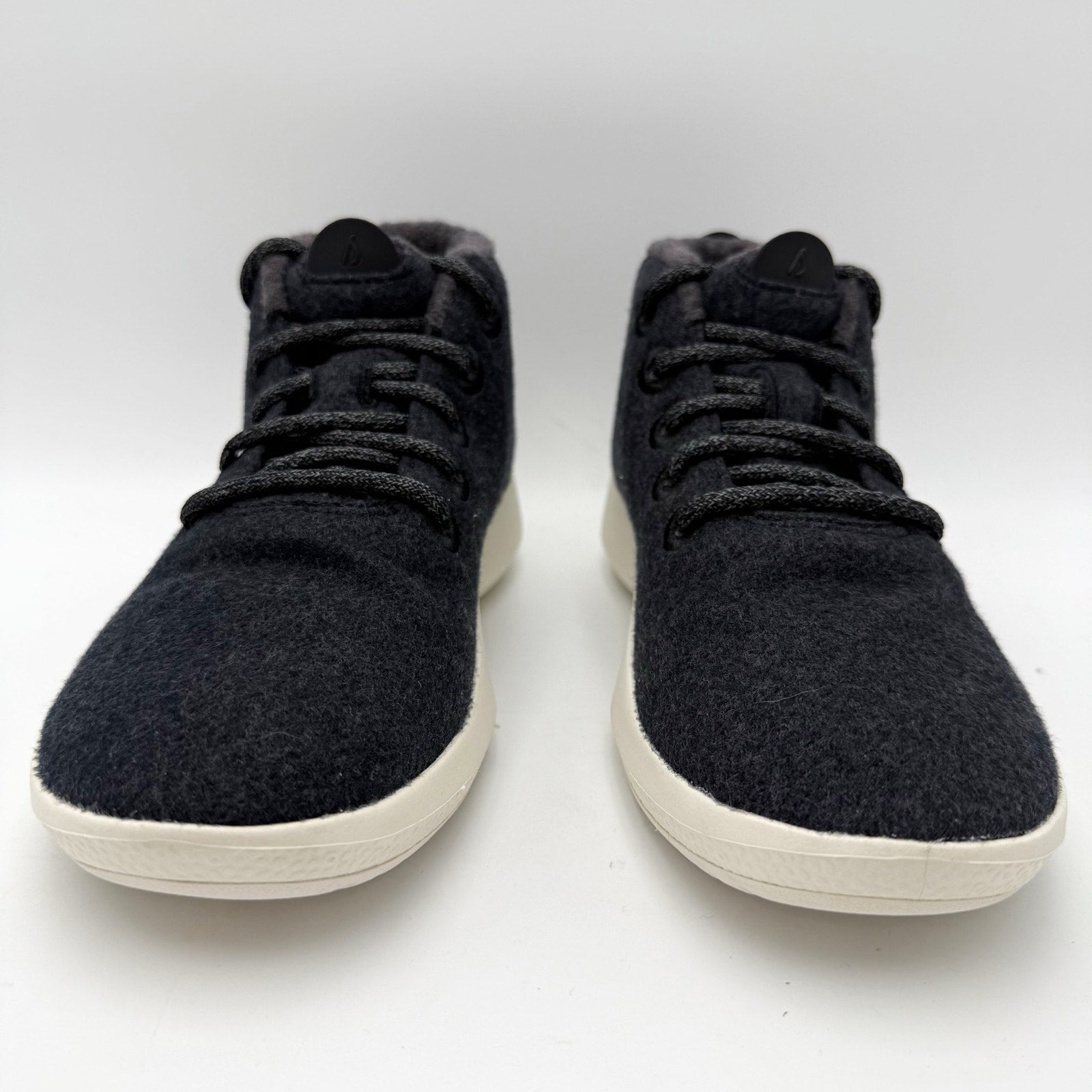Allbirds Womens Wool Runner-up Mizzles Sneaker High Top US 7 Tuke Jo Black NIB