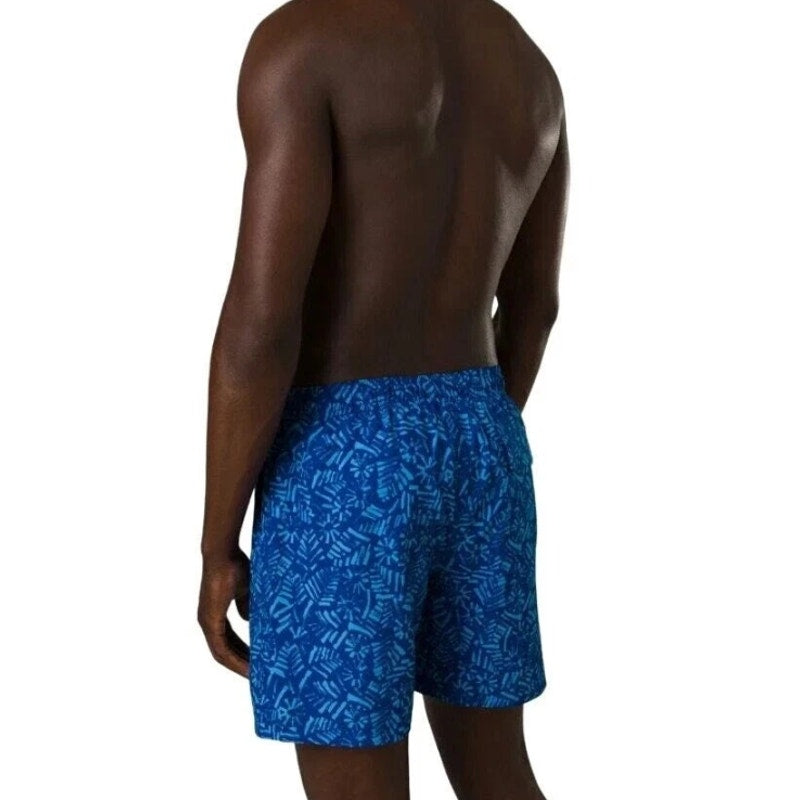 PRANA Men's Plunge Swim Shorts XL Blue Rich Sapphire Cabo 6" Inseam NWT