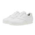 SAS Womens Free Time Comfort Walking Sneakers US 10.5 Wide White Leather NIB