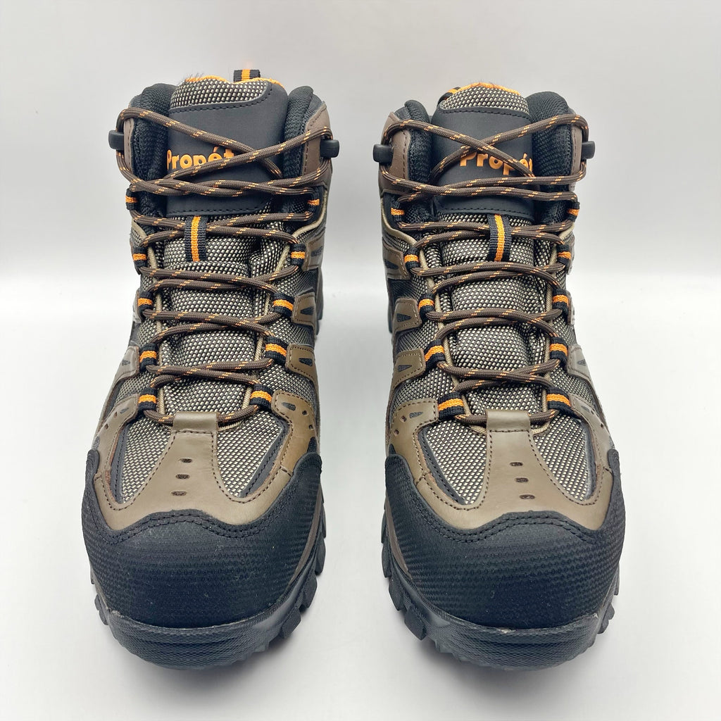 Propet Mens Sentry Work Boots US 8 XX (5E) Brown Composite Toe Waterproof NWOB