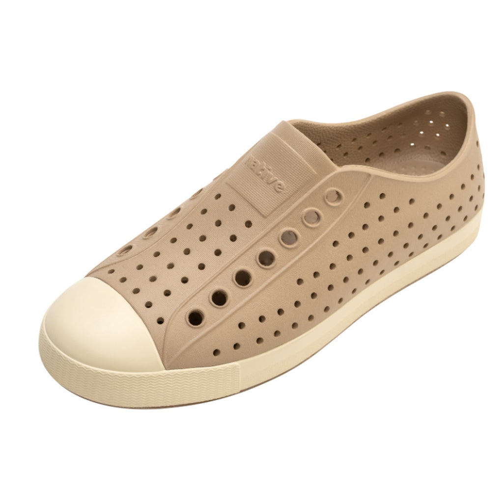 Native Unisex Jefferson Shoes Mens 6 Womens 8 Brown Tan EVA Slip On Sneakers NIB