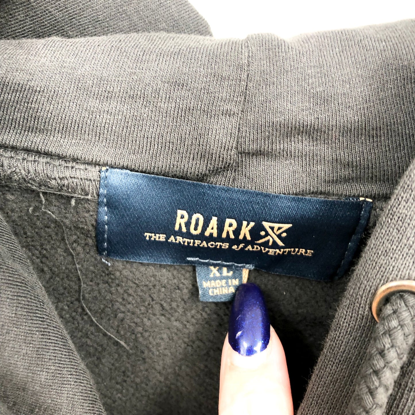 ROARK X PENDLETON Bison Graphic Hoodie Sweatshirt XL Black NWT