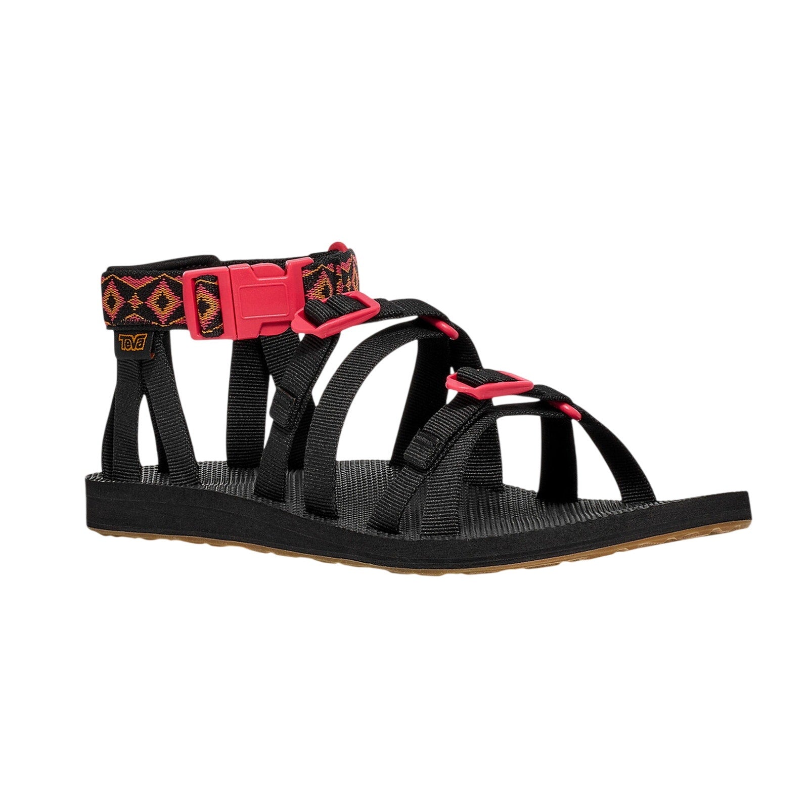 TEVA Mens Original Alp Revive Sandals US 10 EU 43 90s Archival Revival Black NIB