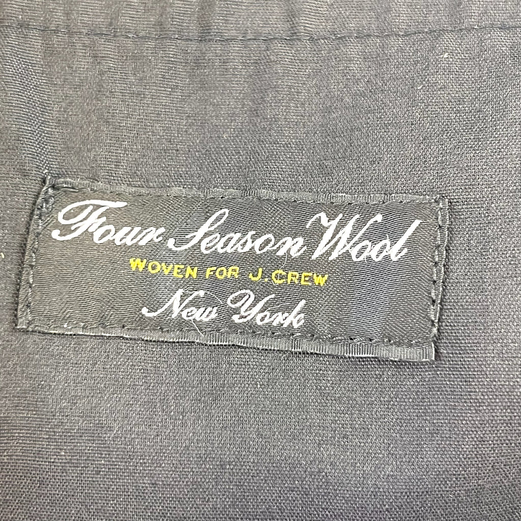J.CREW Men's Bowery Slim-fit Pants 34x30 Cadet Navy Blue Wool Blend J6061 NWT