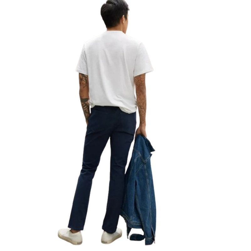 EVERLANE Mens The Performance 5-Pocket Pants 29x30 Navy Blue Stretch Chinos NWT