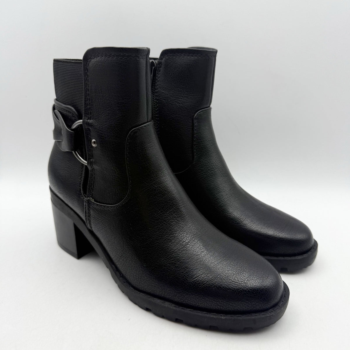 Baretraps Womens Dezzi Ankle Bootie Size 6.5 M EU 37 Black Boots NWOB
