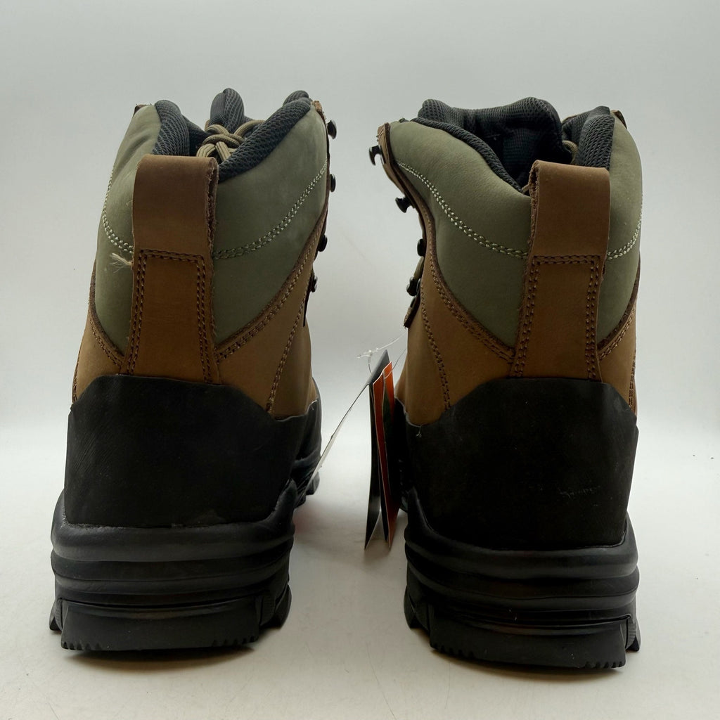 Magellan Outdoors Mens Pro Hunt Raghorn Boots US 10 D Brown Green Leather WP NWT