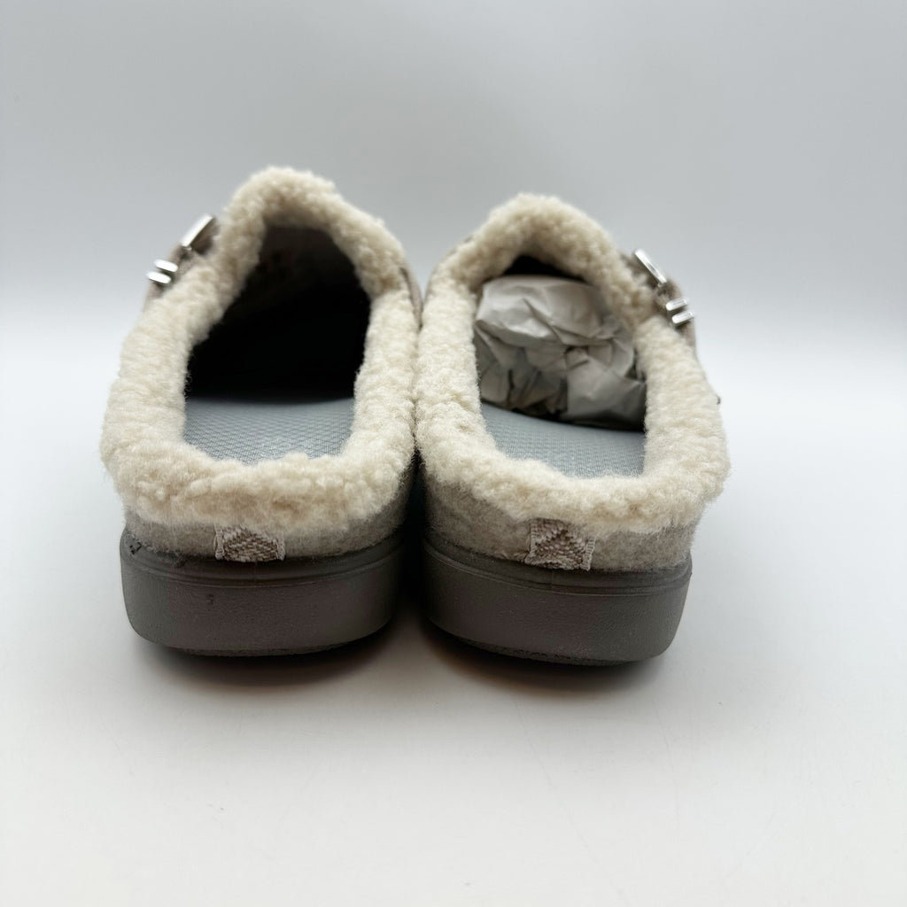 Bzees Womens Eternity Mules Size 6 M EU 36 Beige Taupe Slip On NIB
