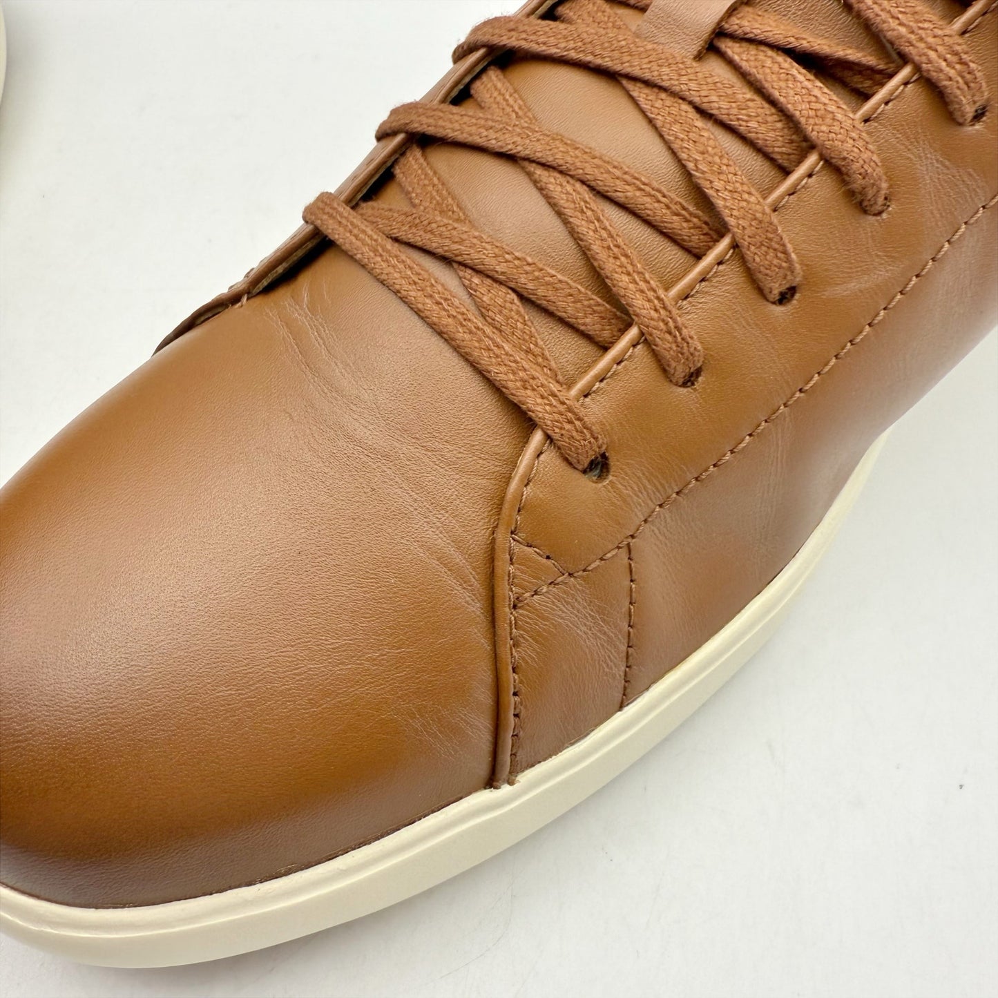 Cole Haan Mens Grand Plus Crosscourt ll Sneakers US 10 M Tan Brown Leather NIB