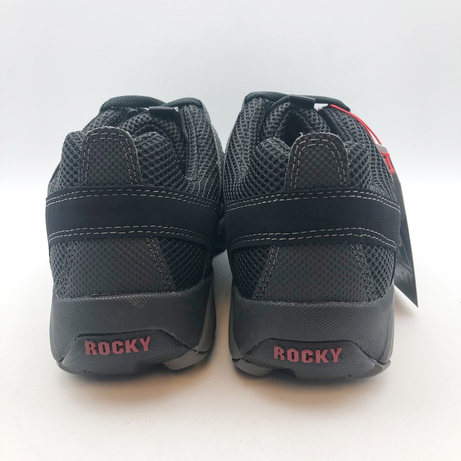 ROCKY Mens TrailBlade Athletic Work Shoes 10 WIDE Black Comp Toe Waterproof NIB