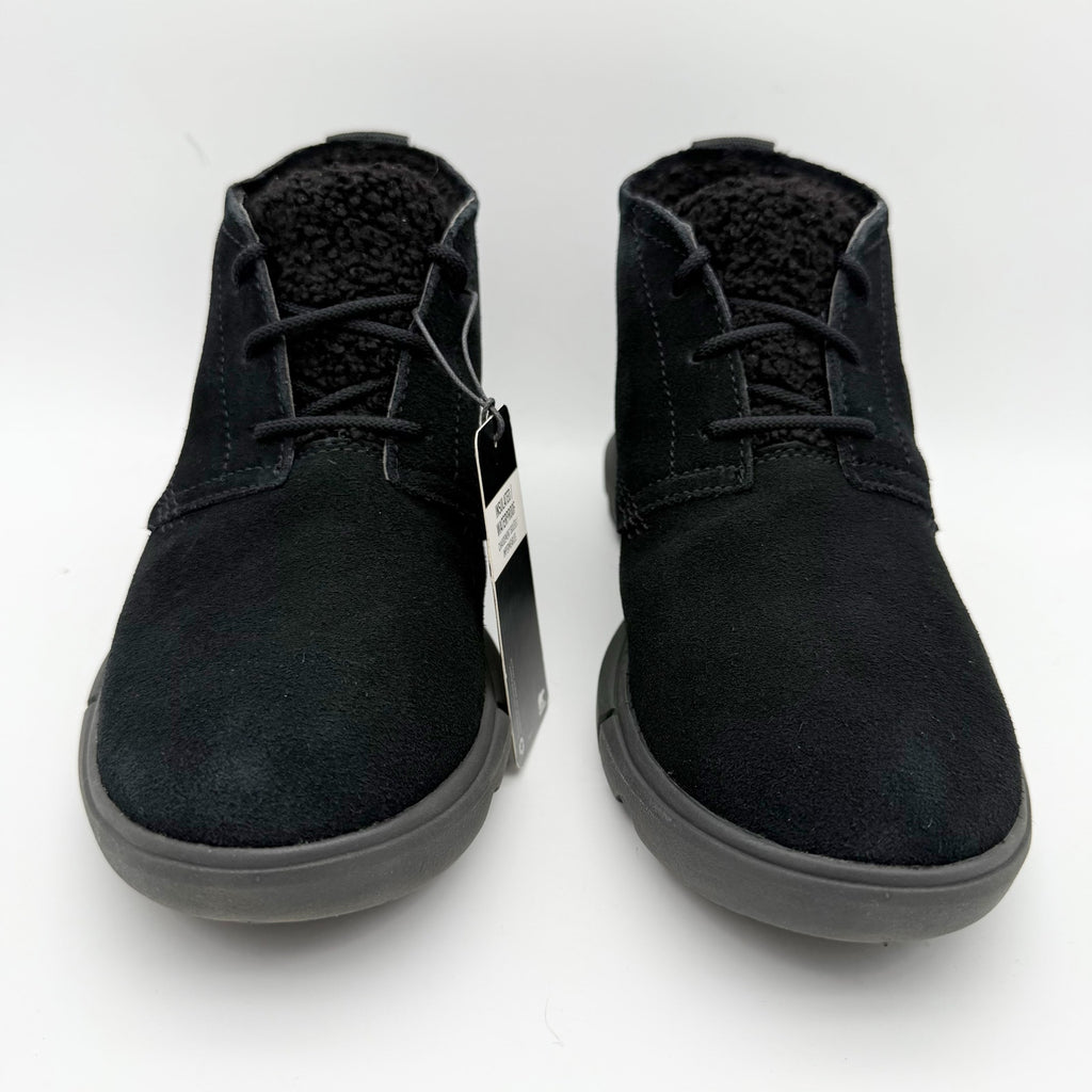 Sorel Women Explorer Next Drift Bootie US 6.5 EU 37.5 Black Suede Waterproof NIB