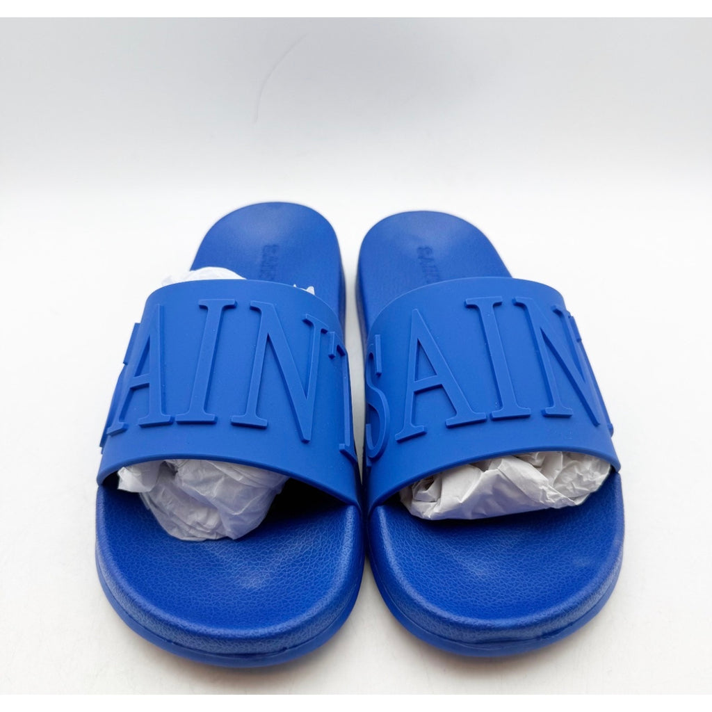 Saint Morta Men's Alameda Pool Slides Size 8 EU 41 Cobalt Blue Rubber NIB