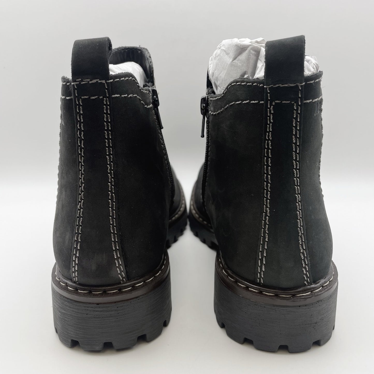 Josef Seibel Women's Marta 03 Boots Size US 8-8.5 EU 39 Black Leather