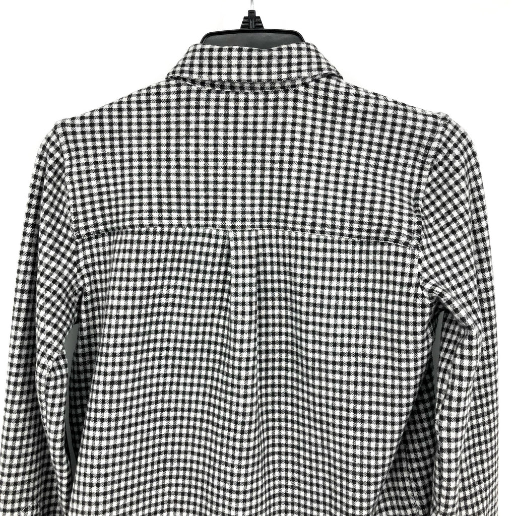 FAHERTY Men's Legend Sweater Shirt XS Black White Encinitas Gingham Check NWT