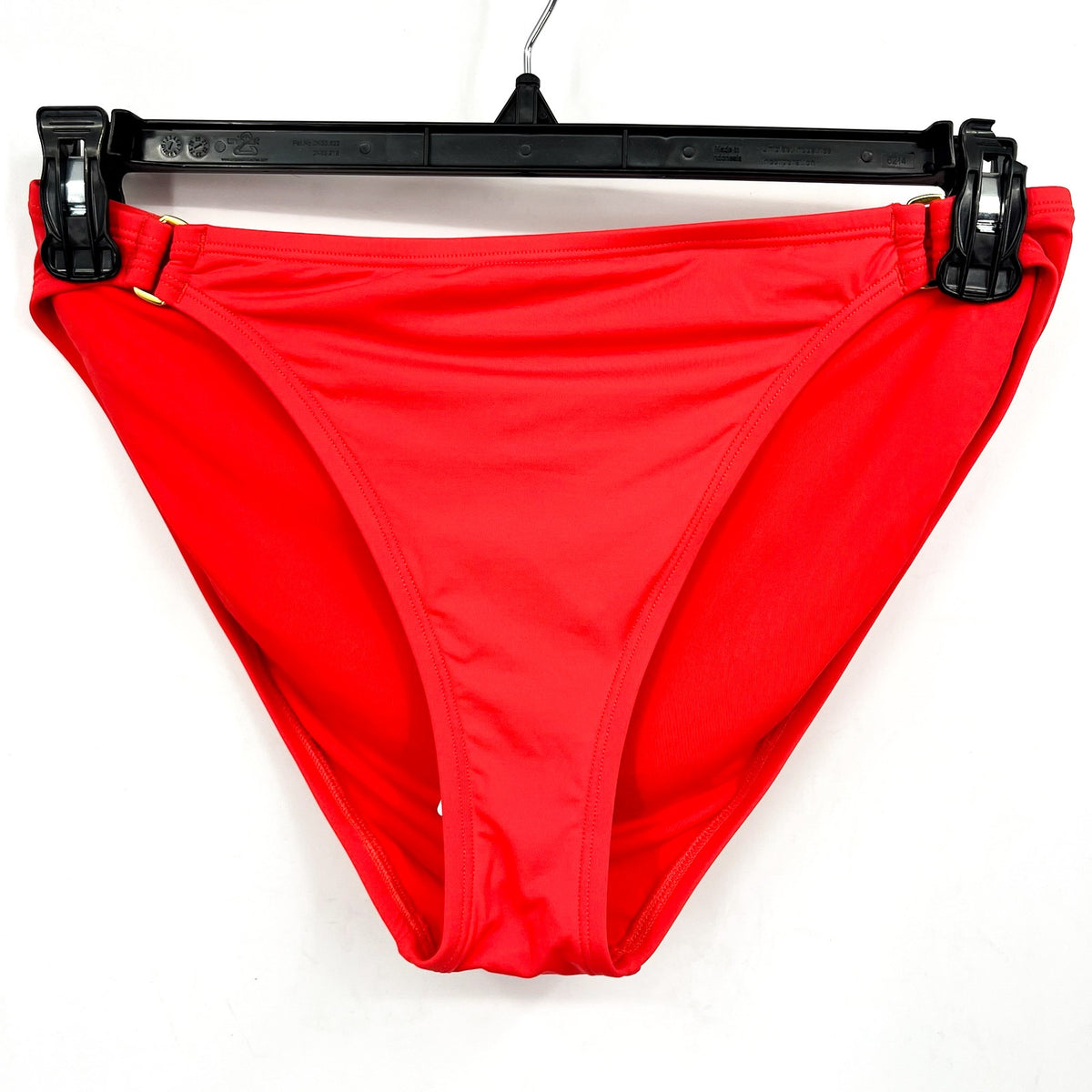 TOMMY BAHAMA Novelty Pearl Hipster Ring Bikini Bottom Medium Pink Coral NWT