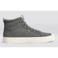 Cariuma Womens OCA Therma High Sneaker Boots Size 7 Grey Suede Shearling NIB