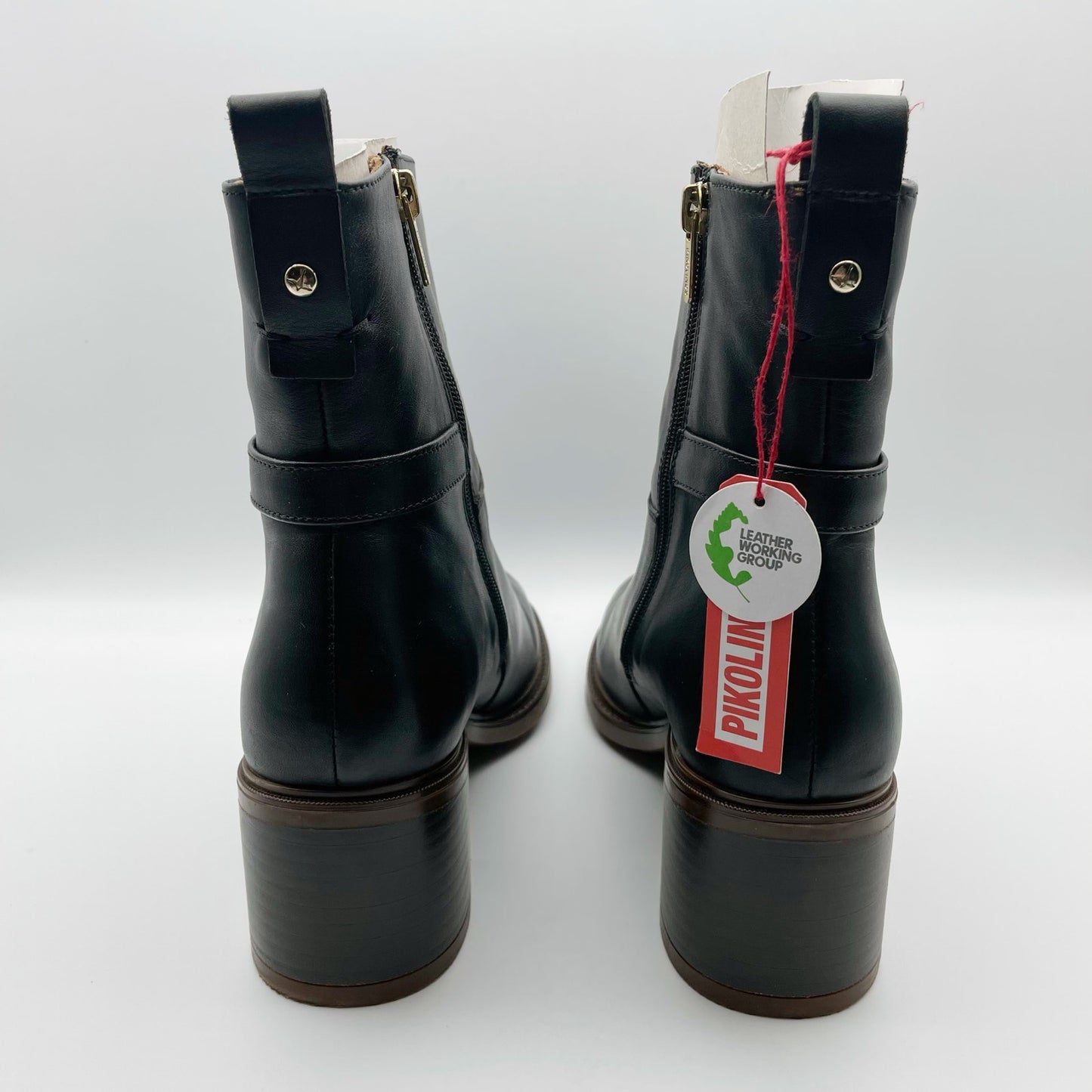 Pikolinos Women's Huesca High Ankle Boot US 9.5-10M EU 40 Black Brown NWOB