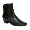 Naturalizer Womens Raffee Ankle Boots Size 7.5 M EU 38 Black Leather Booties NIB