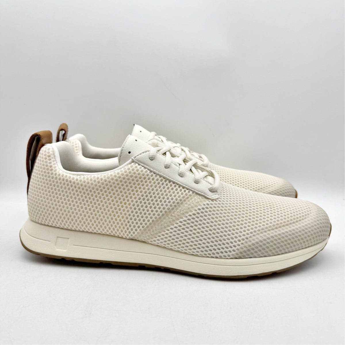 YORK Athletics Mens The Henry Runner Athletic Shoes Size 8.5 Bone White NIB