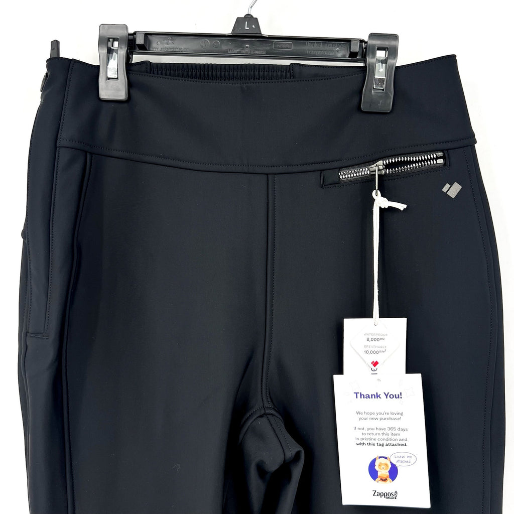 OBERMEYER Women's Jinks ITB Softshell Pants Size 10 Black Waterproof Stirrup NWT