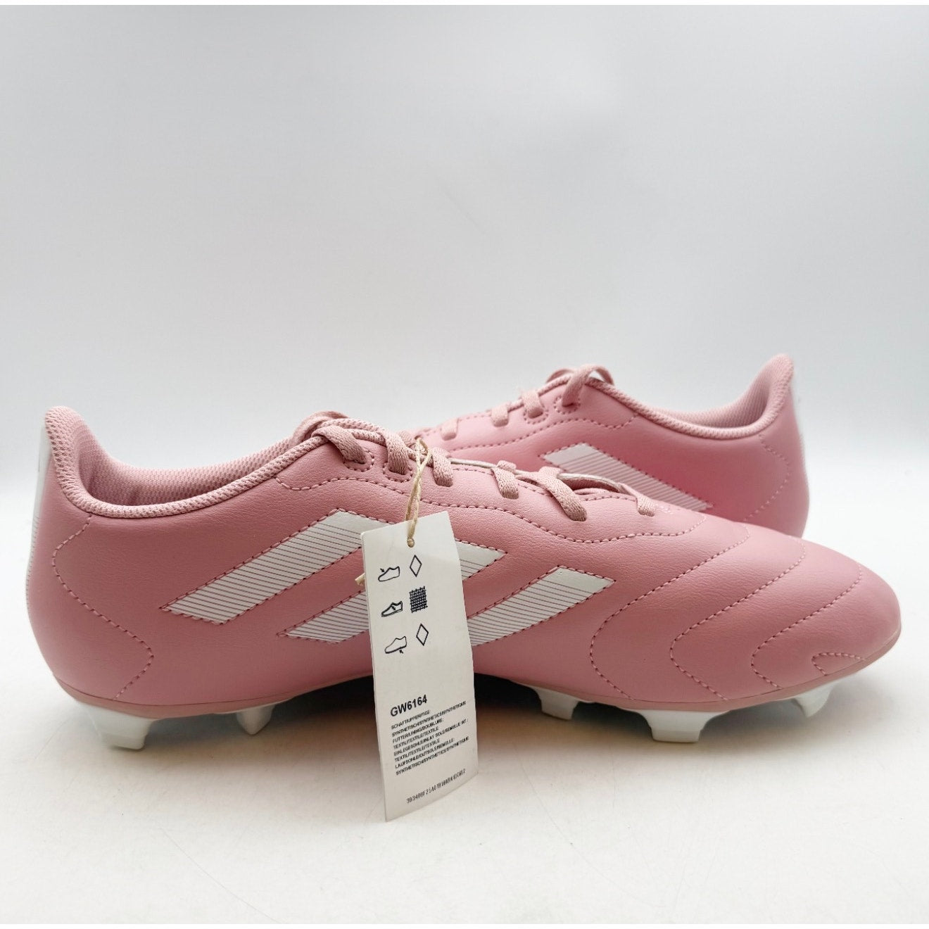 Adidas Goletto VIII Firm Ground Soccer Cleats Mens 11 Womens 12 Wonder Pink NWOB