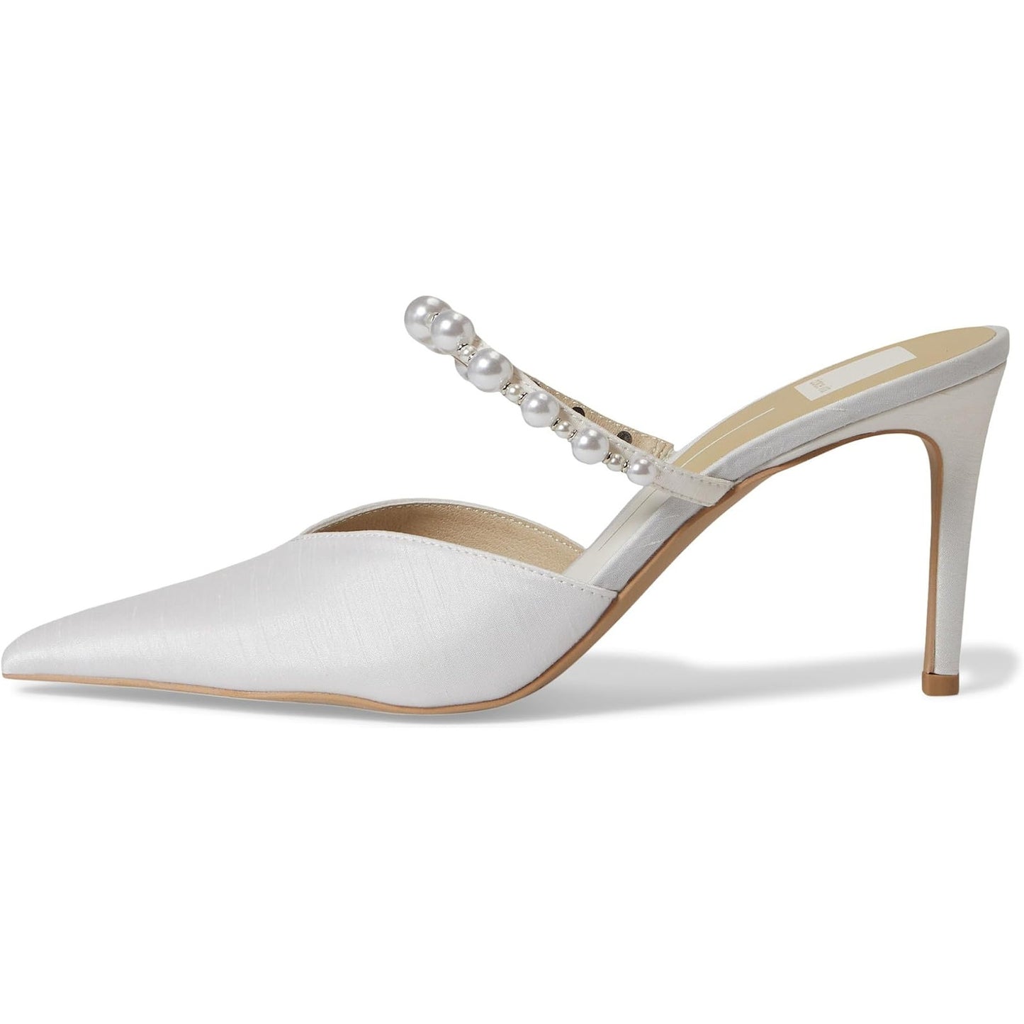 Dolce Vita Womens Kanika High Heel Pump US 7.5 M White Pointed Toe NIB