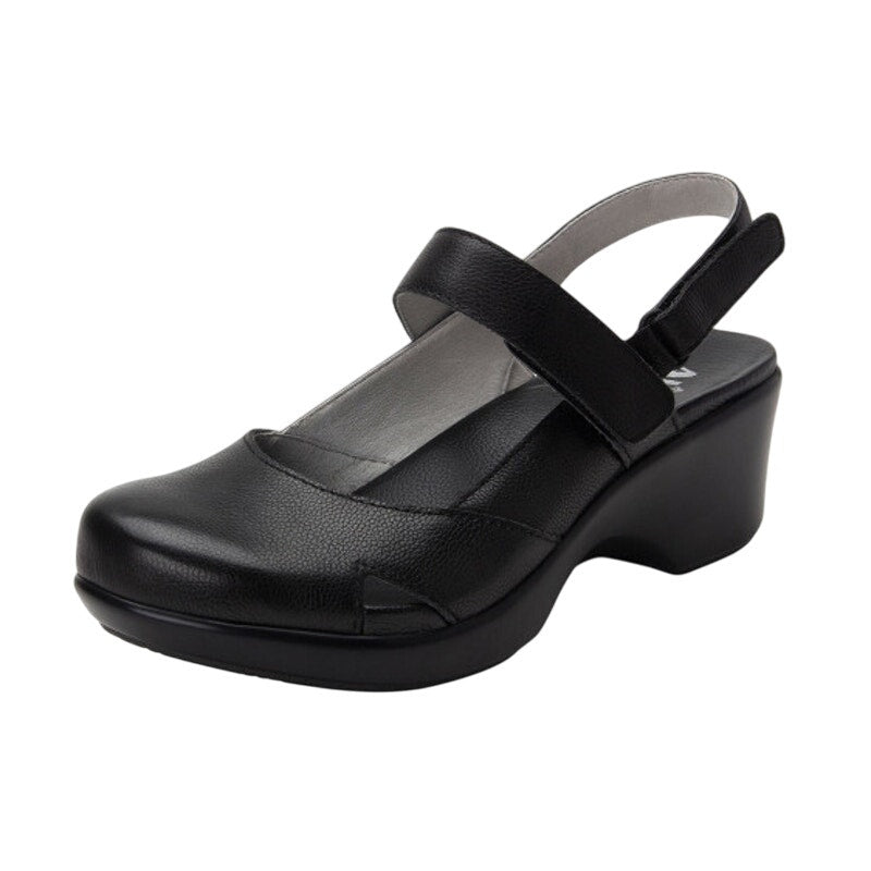 Alegria Womens Opheliah Clogs EU 42 US 11.5-12 Black Leather NIB