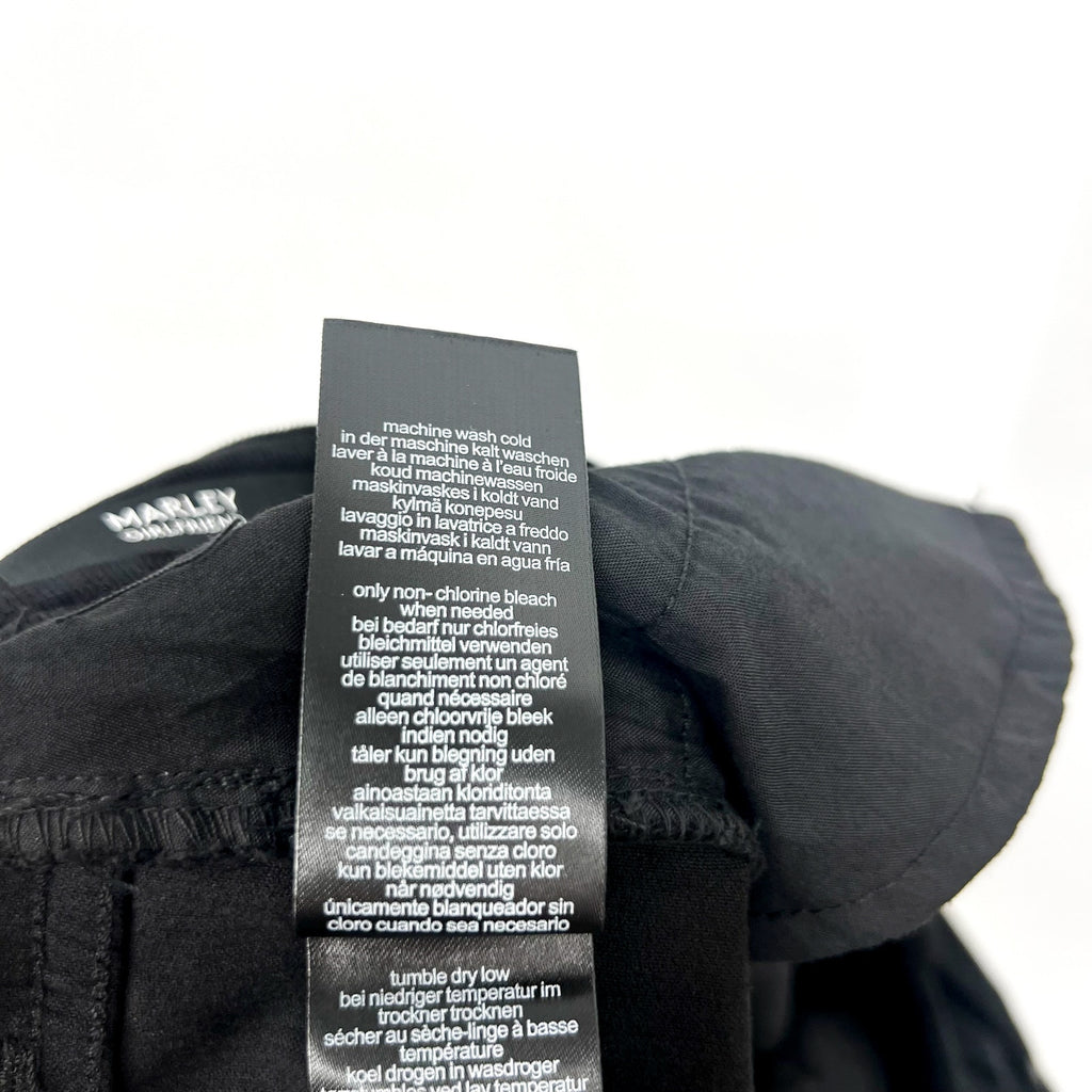 Liverpool Women's Marley Girlfriend Jeans SIZE 10 30 Black Corduroy Stretch NWT