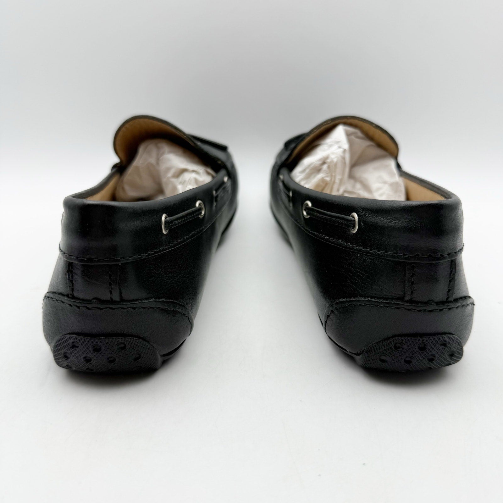 Marc Joseph New York Womens Riverview Loafers US 9.5 M Black Leather NIB